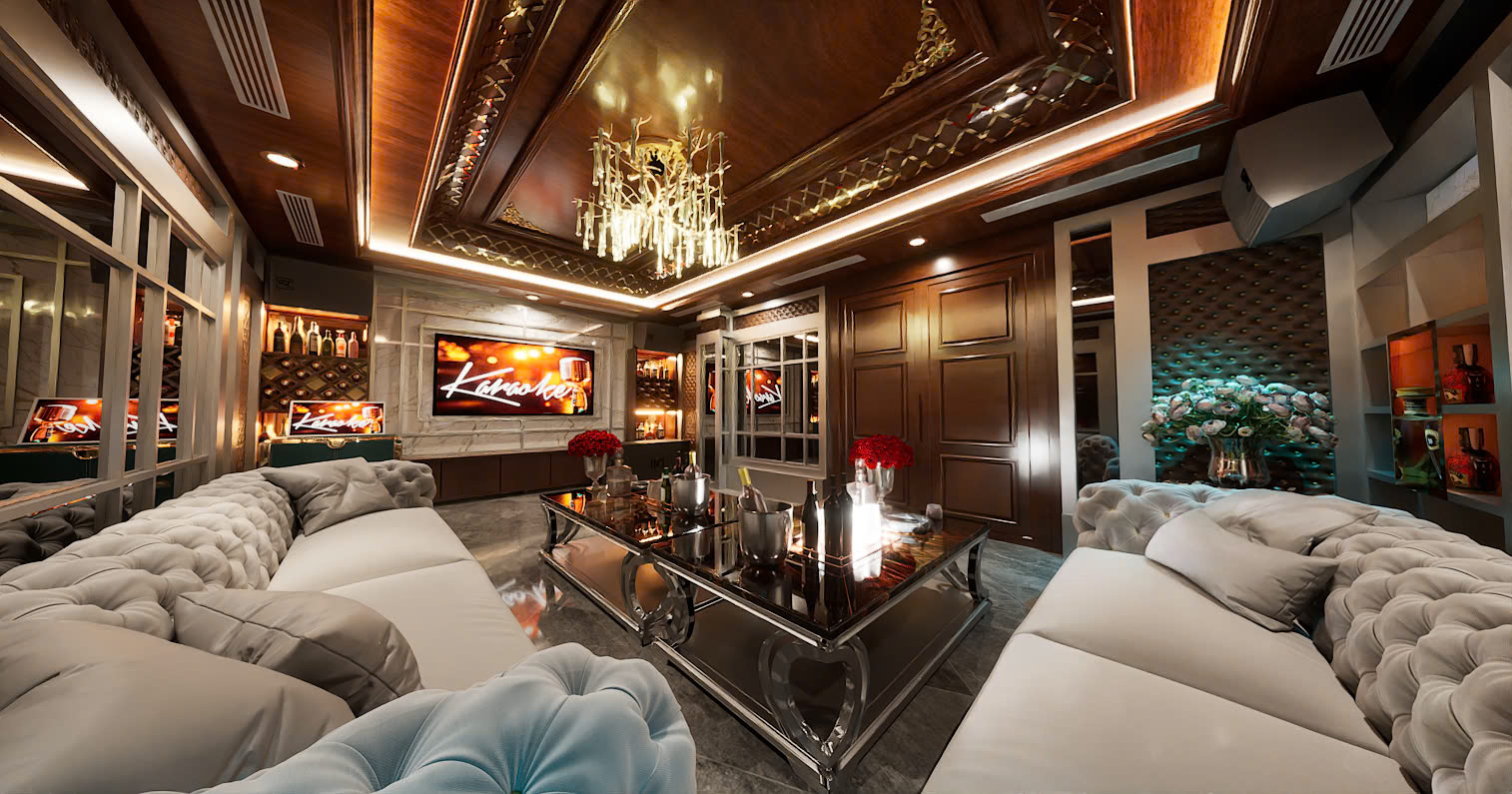 CÔNG TRÌNH KARAOKE ĐƯỢC BÊN NT ACB THI CÔNG TẠI PHÚ MỸ - VŨNG TÀU  RẤT ĐẲNG CẤP